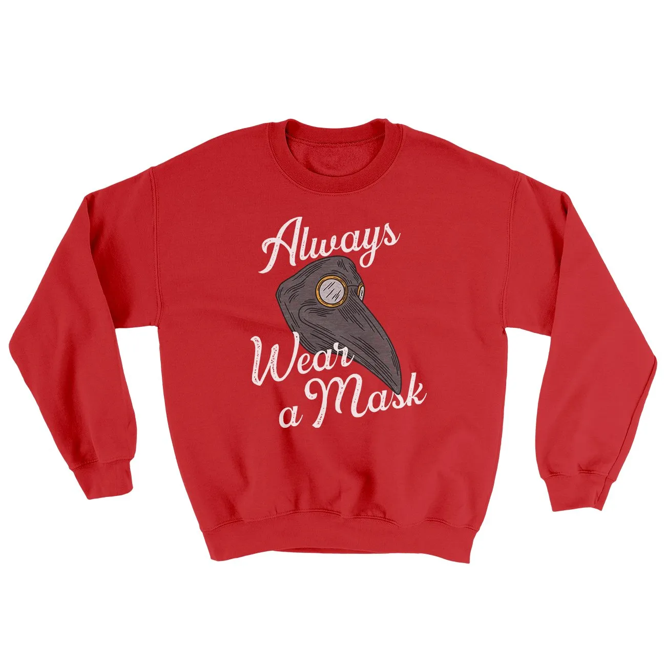 Always Wear A Mask Ugly Sweater