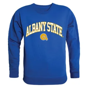 ASU Albany State University Campus Crewneck Pullover Sweatshirt Sweater Royal