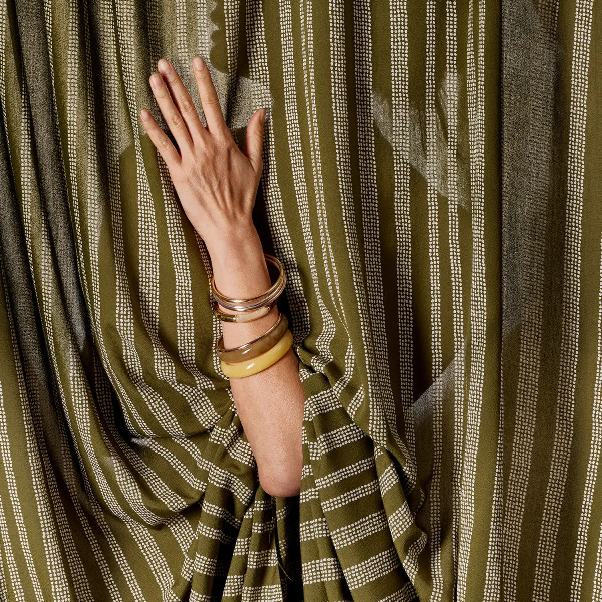 Atelier Brunette - Gaïa - Ivy Green - Kelsey Viscose Crepe