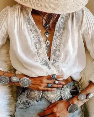 Bernelle Lace Blouse