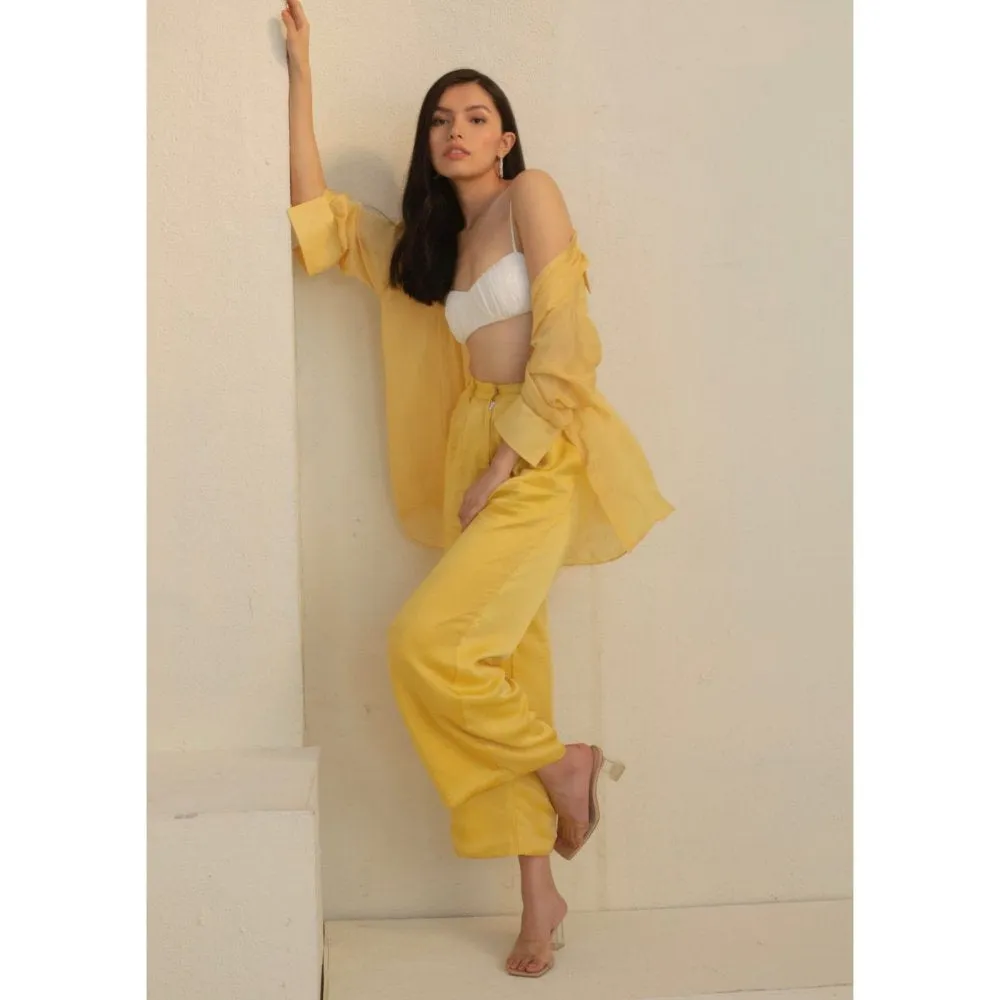 Bouji Milan Trousers Yellow