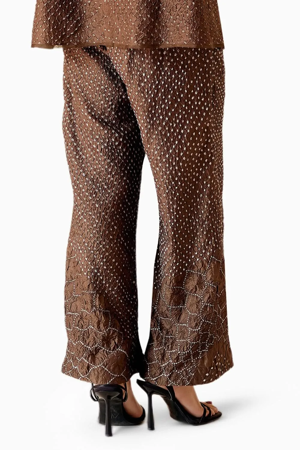 Brown Boho Pants