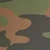 Camo-Print Tie-Front V-Neck Top