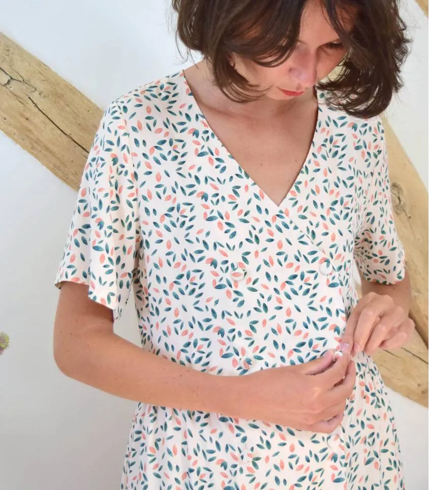 Cousette - Petals Dew Viscose Fabric