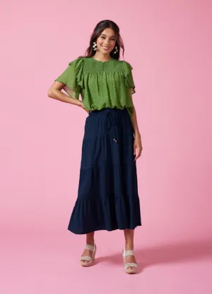 Cyprus Silk/Cotton Top