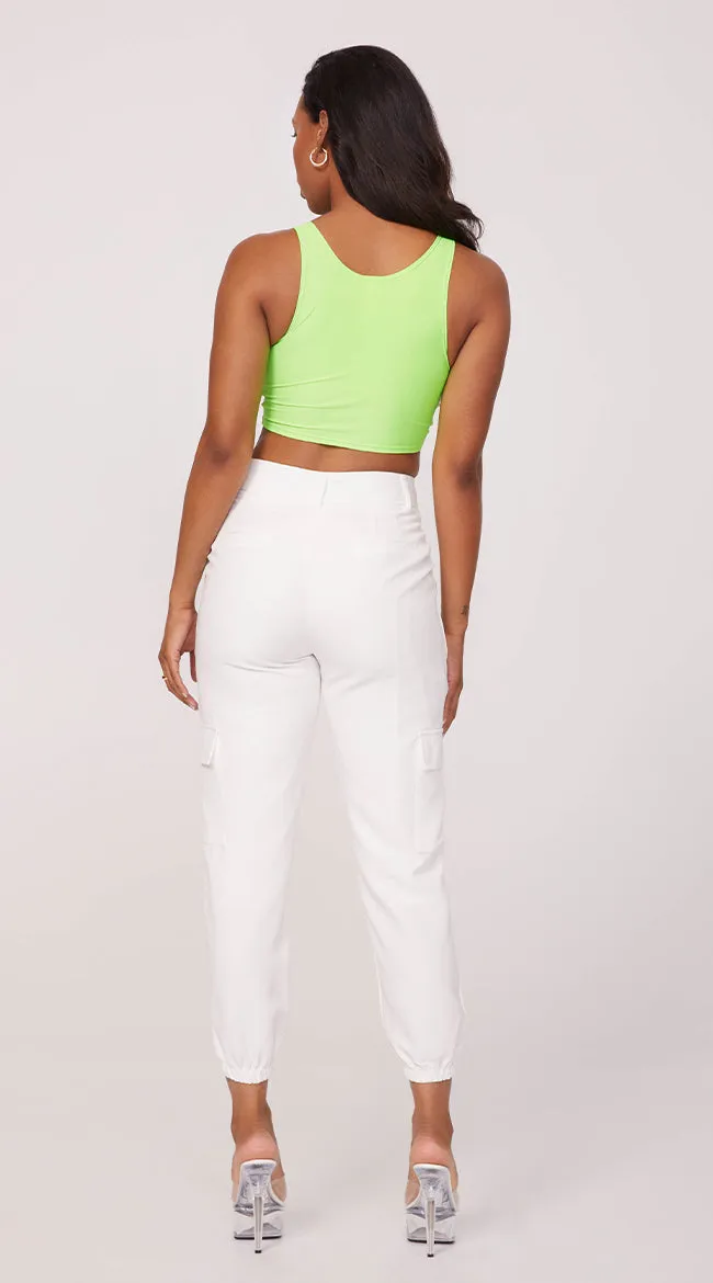 Fashionable High Waisted Pants