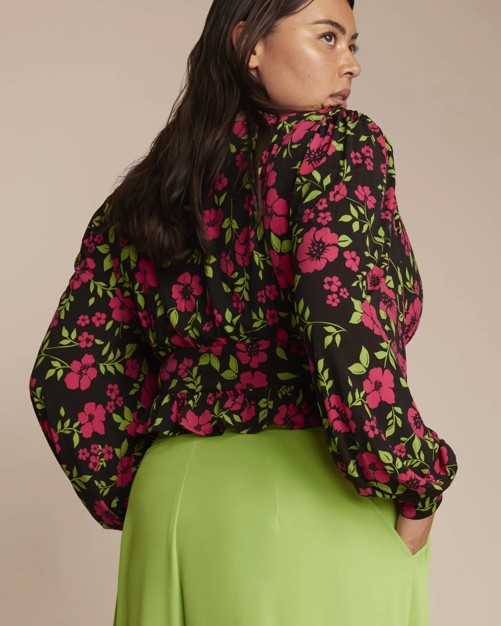 Frankie Shirt | Falling Floral