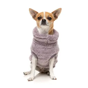FuzzYard Dog Apparel Turtle Teddy 25 Sweater Lavender Size 3 ^ ^
