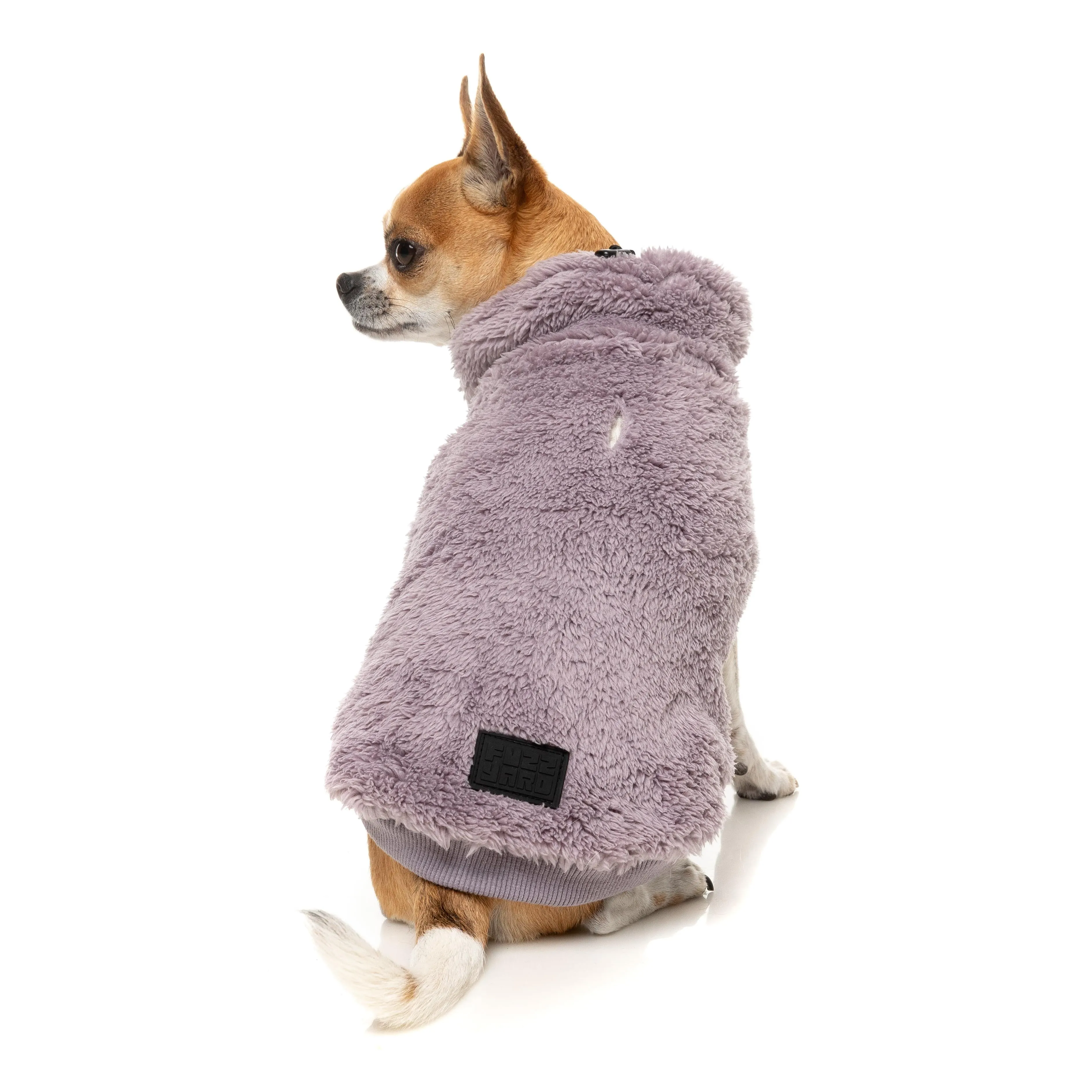 FuzzYard Dog Apparel Turtle Teddy 25 Sweater Lavender Size 3 ^ ^