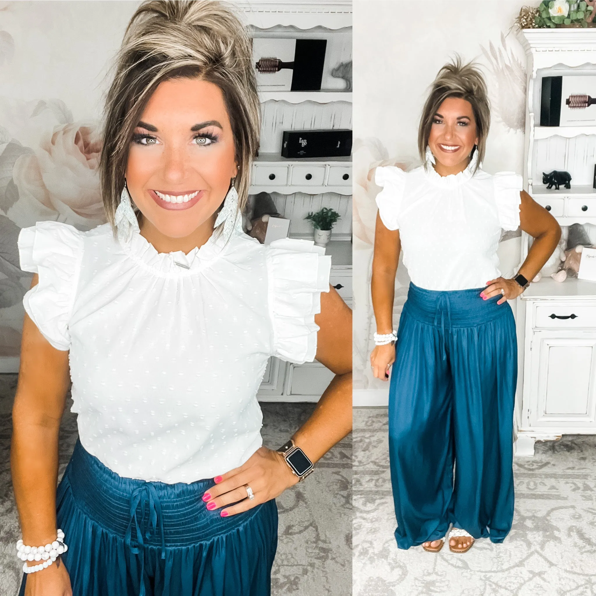 Happy With You Blouse - Ivory
