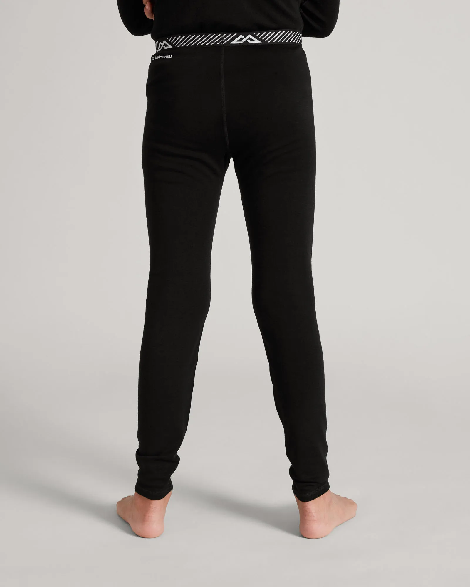 Kids' and Youth KMDMerino Baselayer Leggings - Black