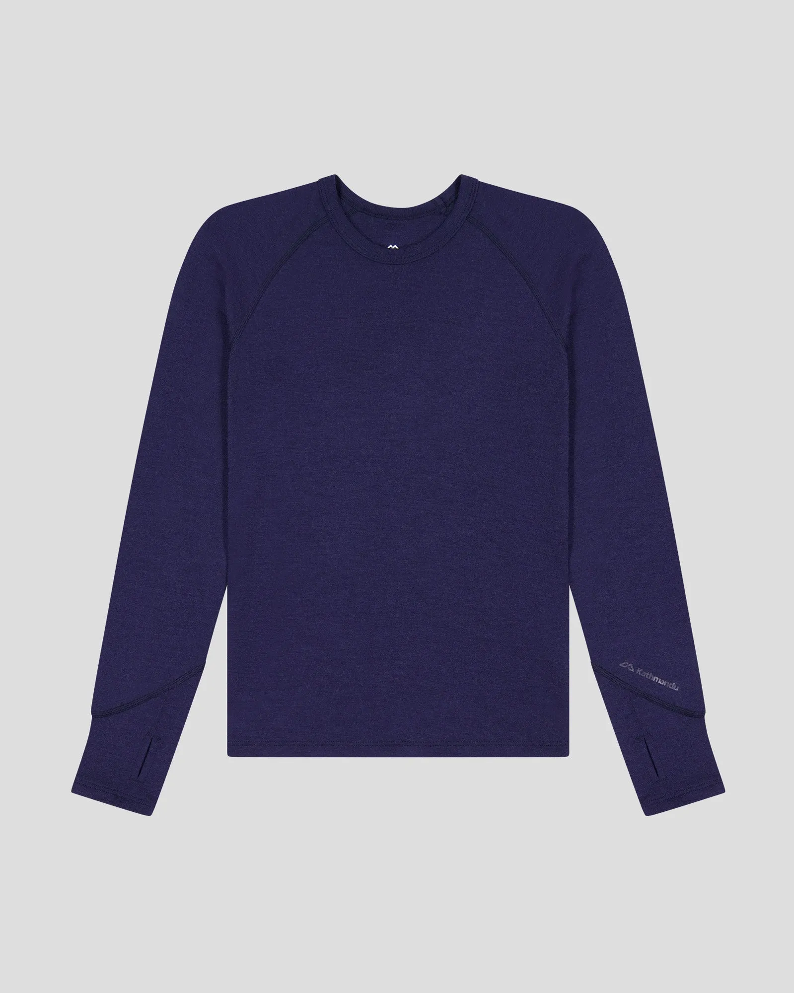 Kids' KMDMerino Baselayer Long Sleeve Top - Pure Navy