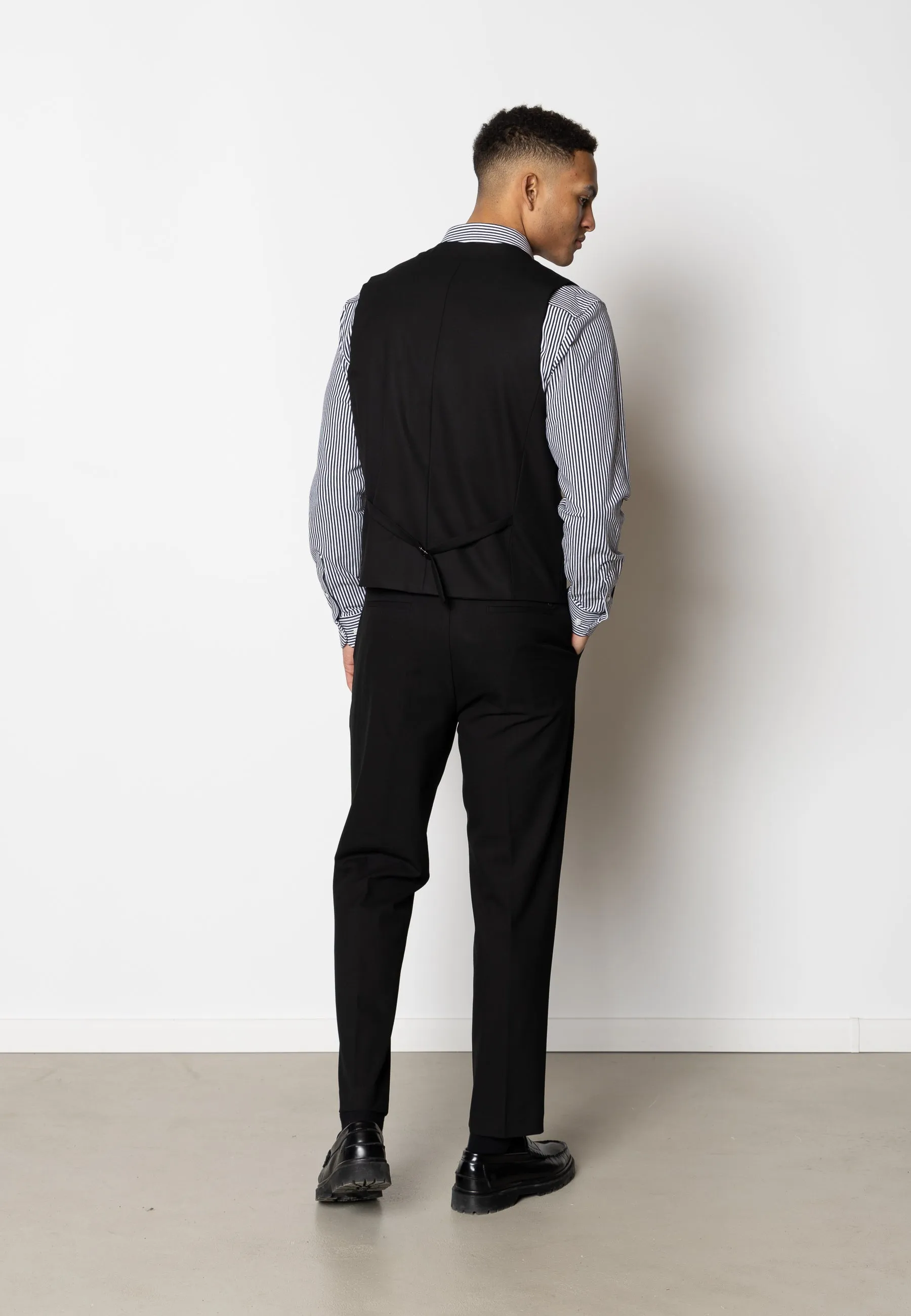 Louis XO waistcoat - Sort