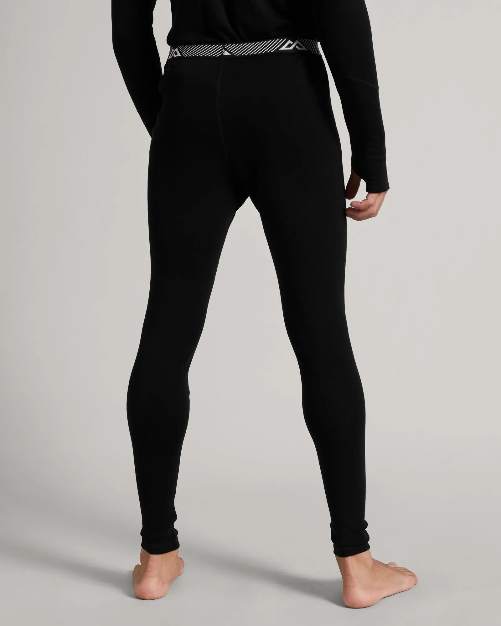 Men's KMDMerino Baselayer Long John Pants - Black
