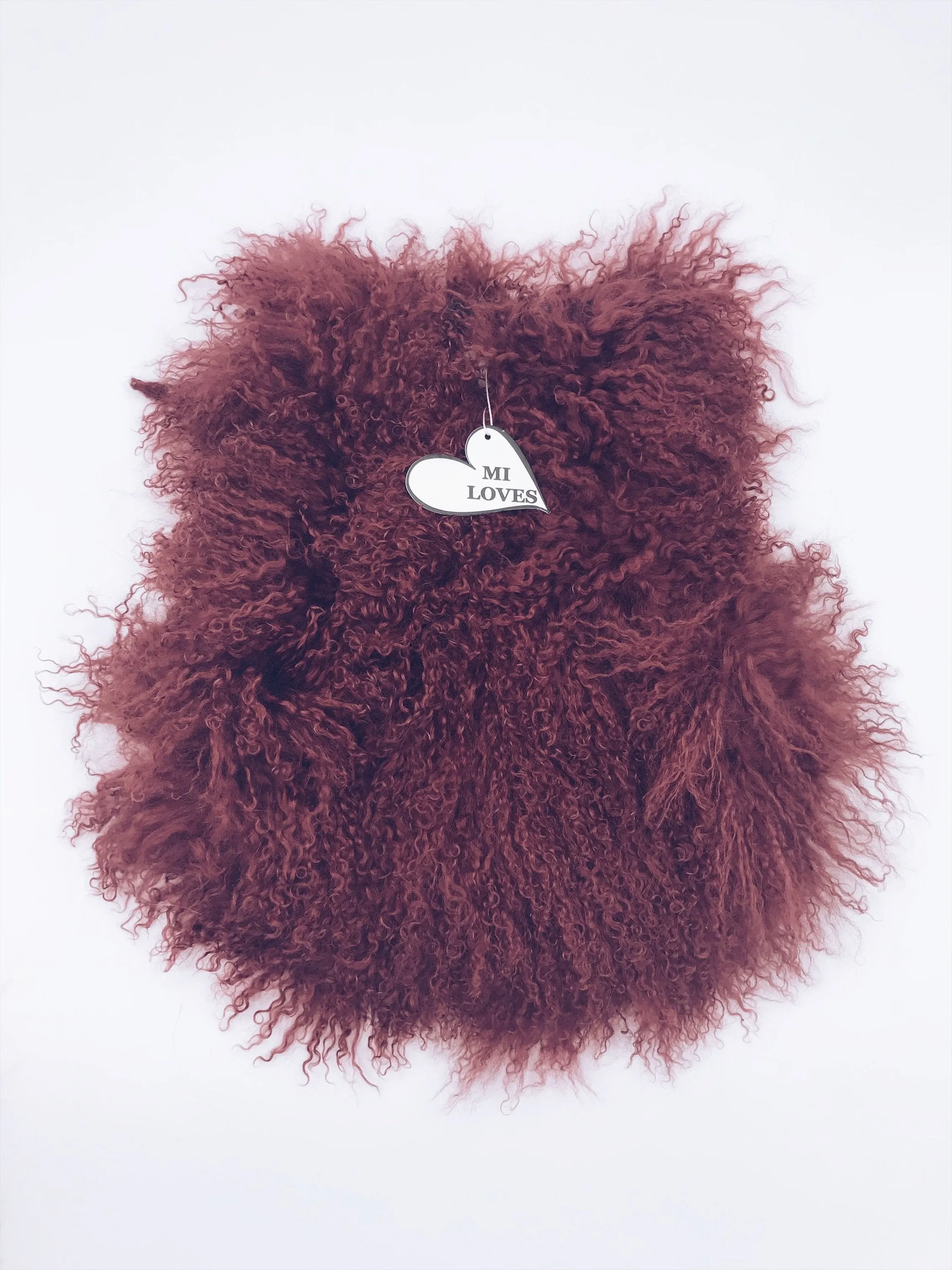MILOVES Signature Luxurious Mongolian  fur kids vest