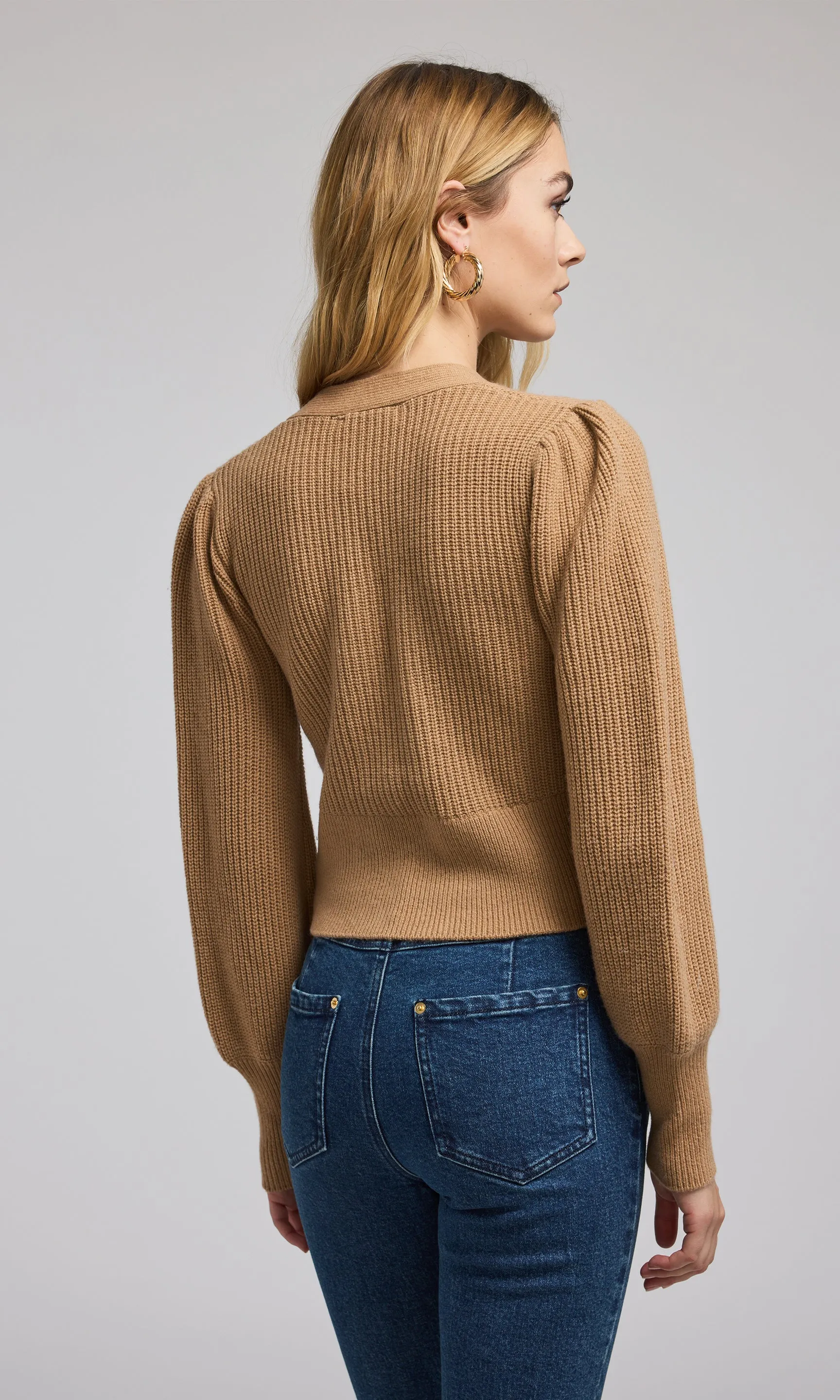 Monse Saddle Buckle Closure Cardigan