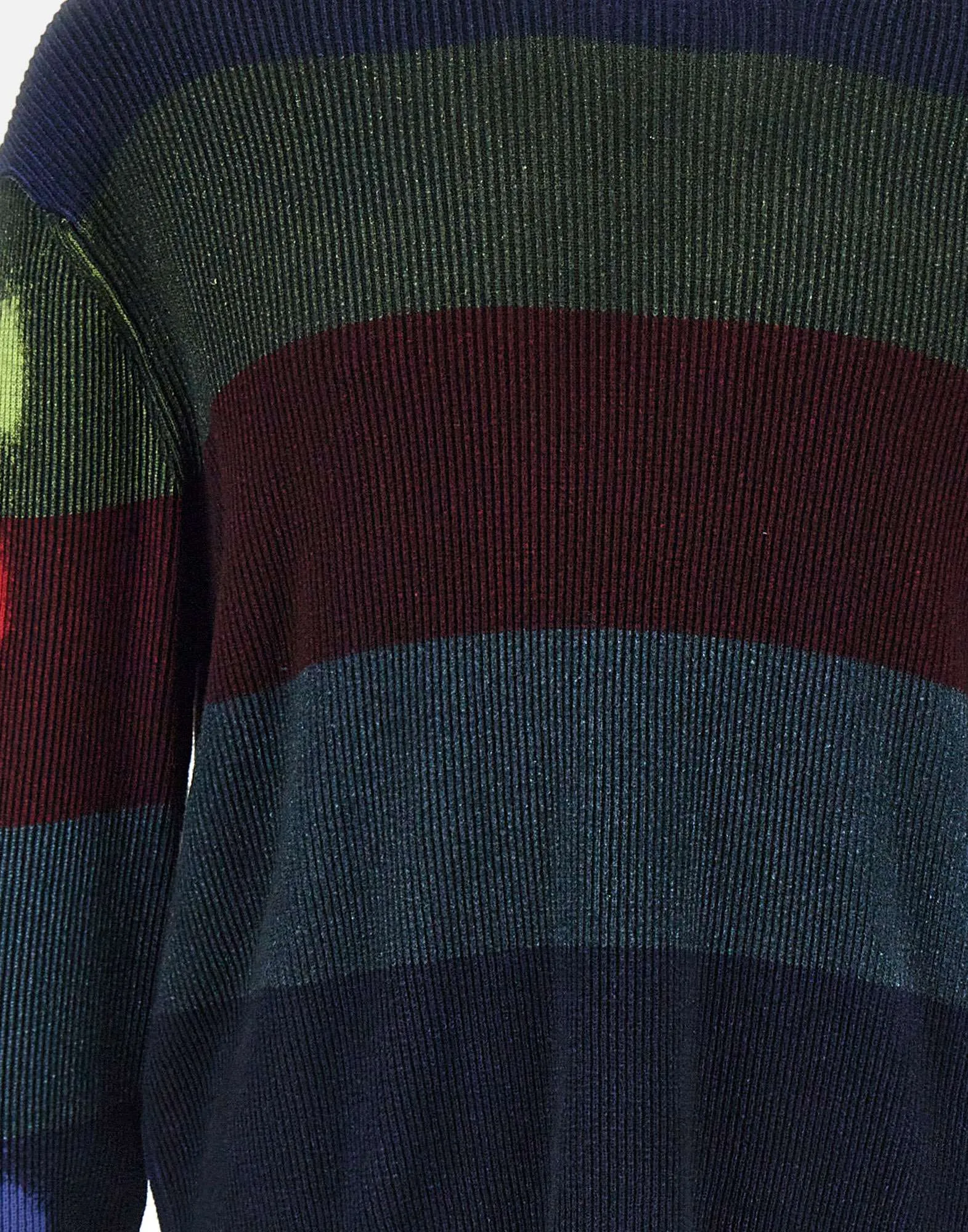 MultiColour Cotton Crew Neck Sweater