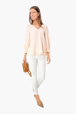 Peach Easton Blouse