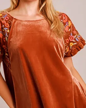 Plus Size Velvet Top