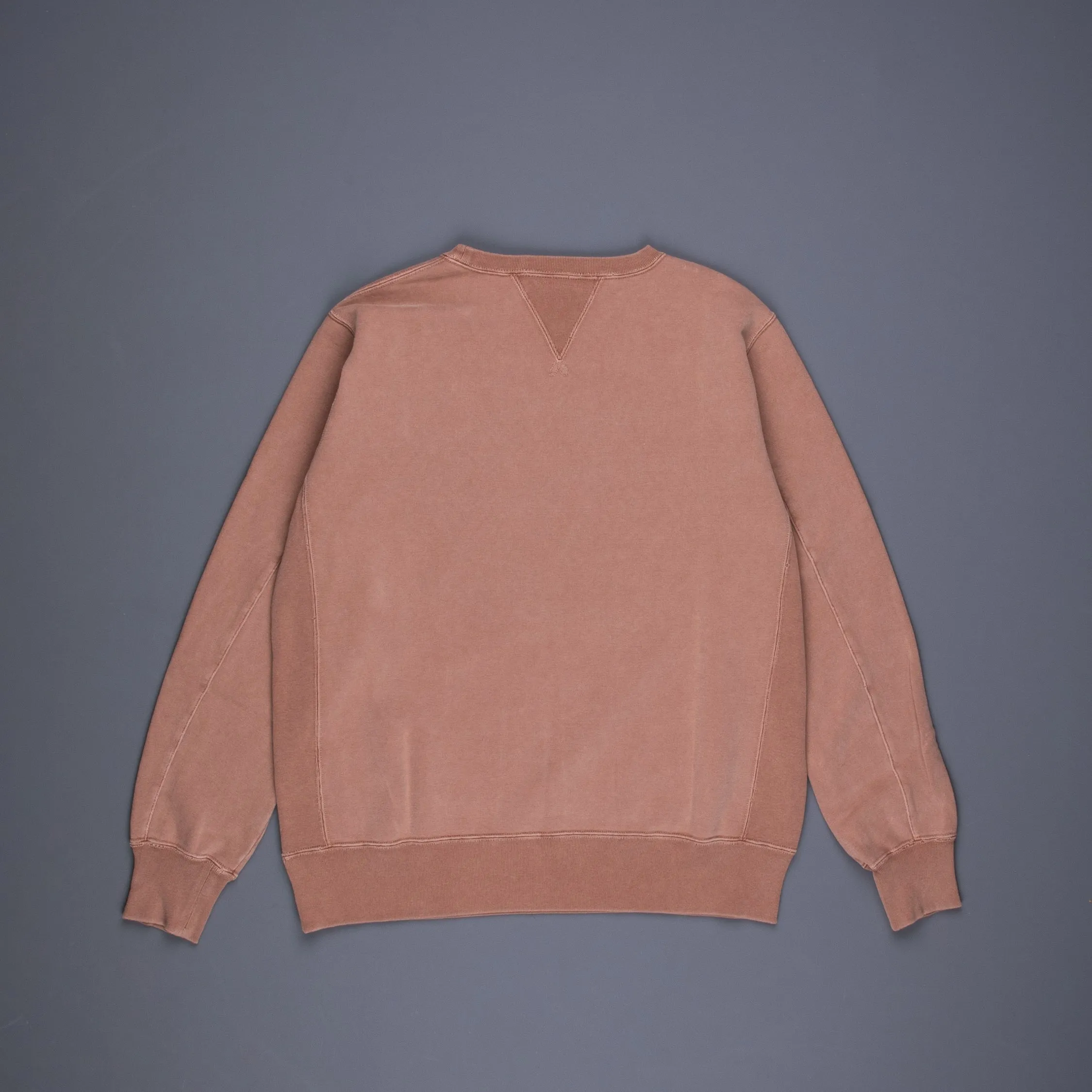 Remi Relief Special Finish Crew Neck Sweatshirt Salmon