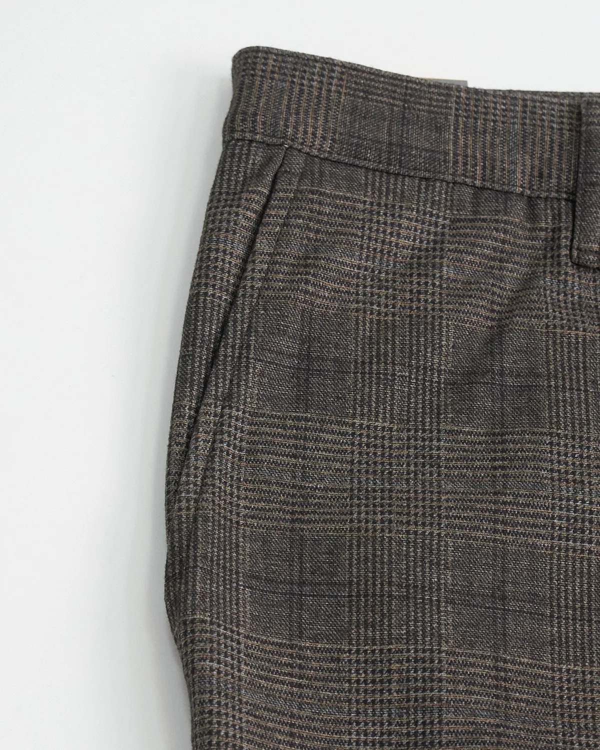 'Rob' Fit Modern Glencheck Jersey Pants