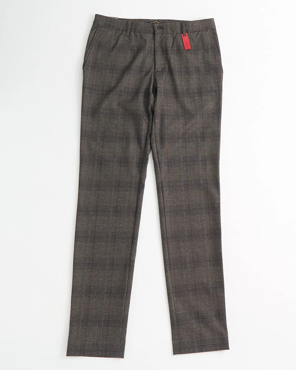 'Rob' Fit Modern Glencheck Jersey Pants