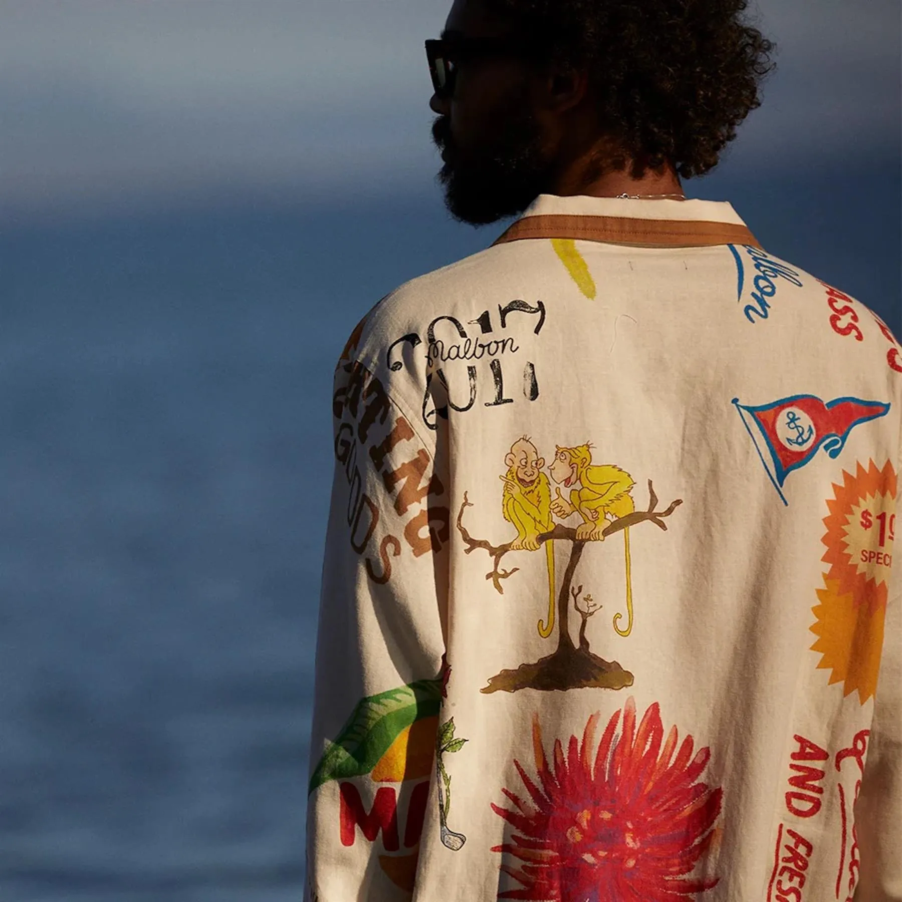 Sante Fe Linen Jacket Multi - 2024