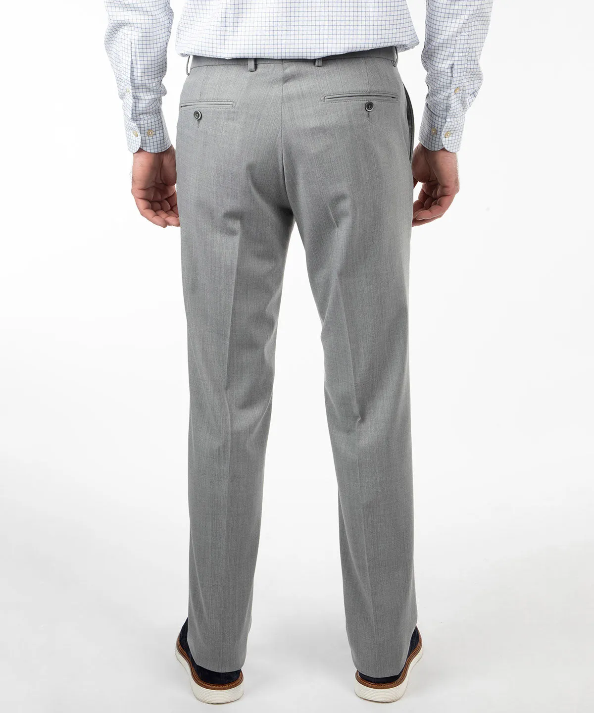 Signature Bi-Stretch Serge Wool Pants