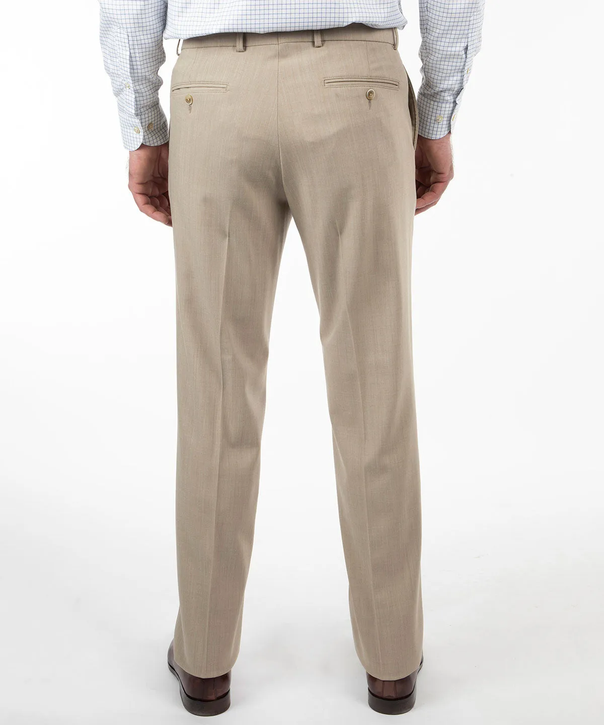 Signature Bi-Stretch Serge Wool Pants
