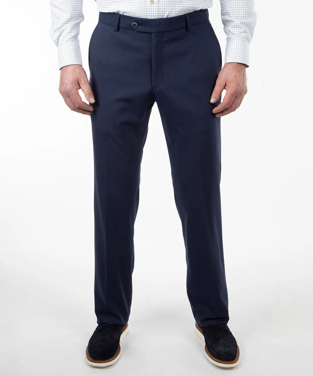 Signature Bi-Stretch Serge Wool Pants