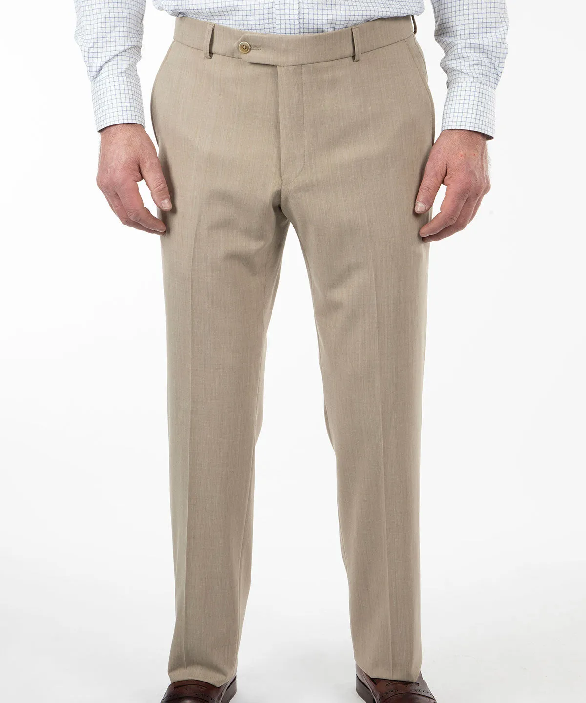 Signature Bi-Stretch Serge Wool Pants
