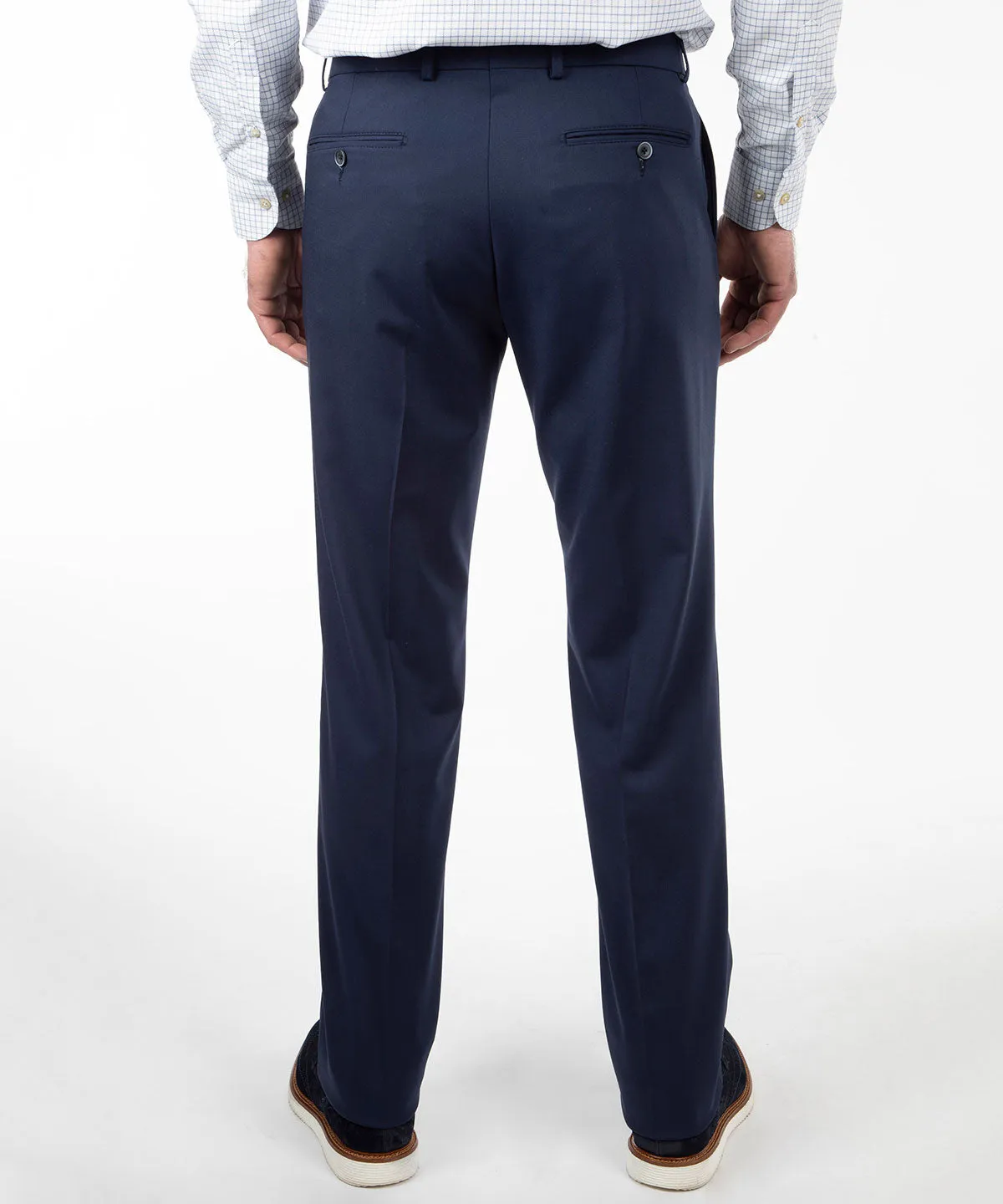Signature Bi-Stretch Serge Wool Pants