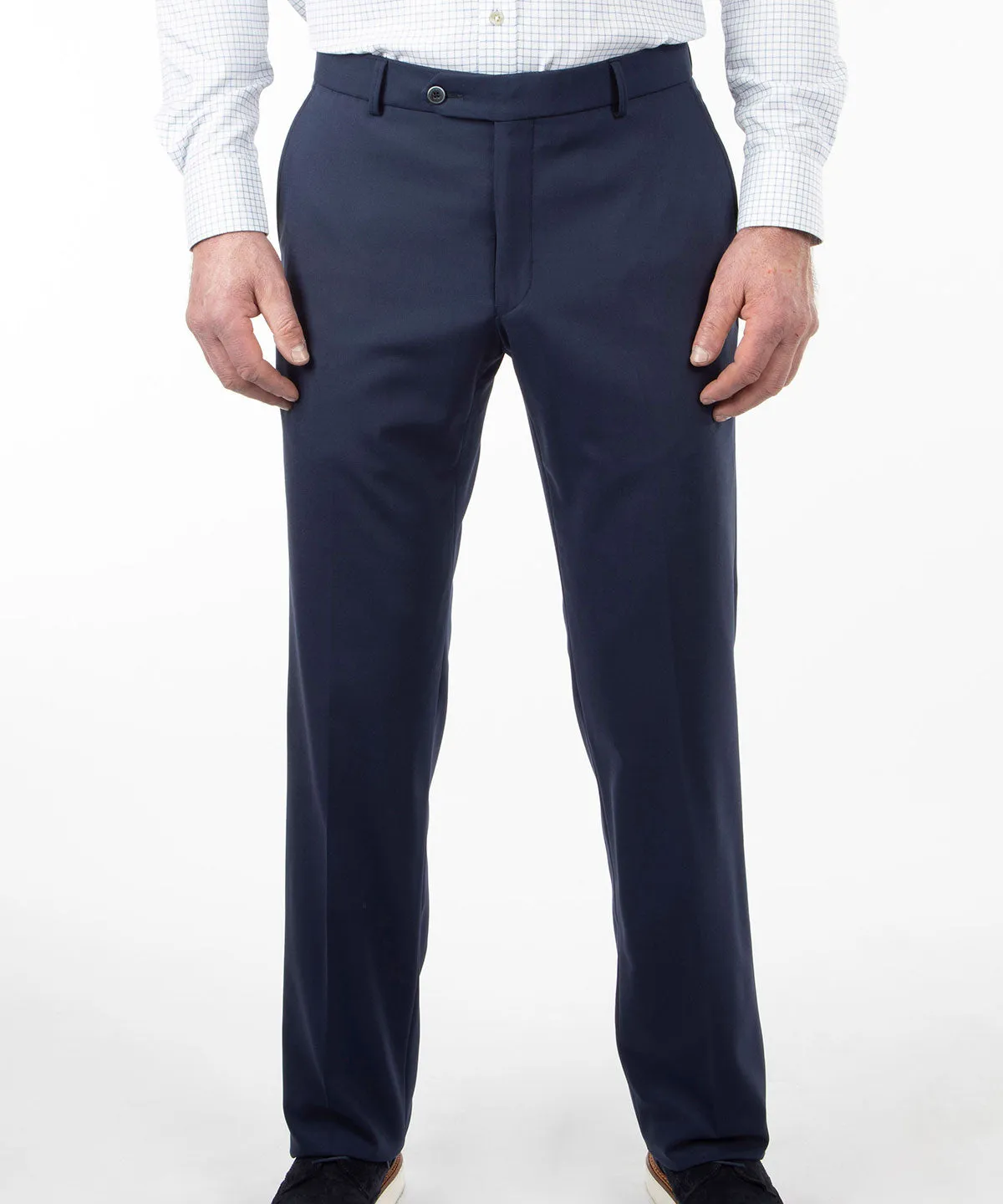 Signature Bi-Stretch Serge Wool Pants