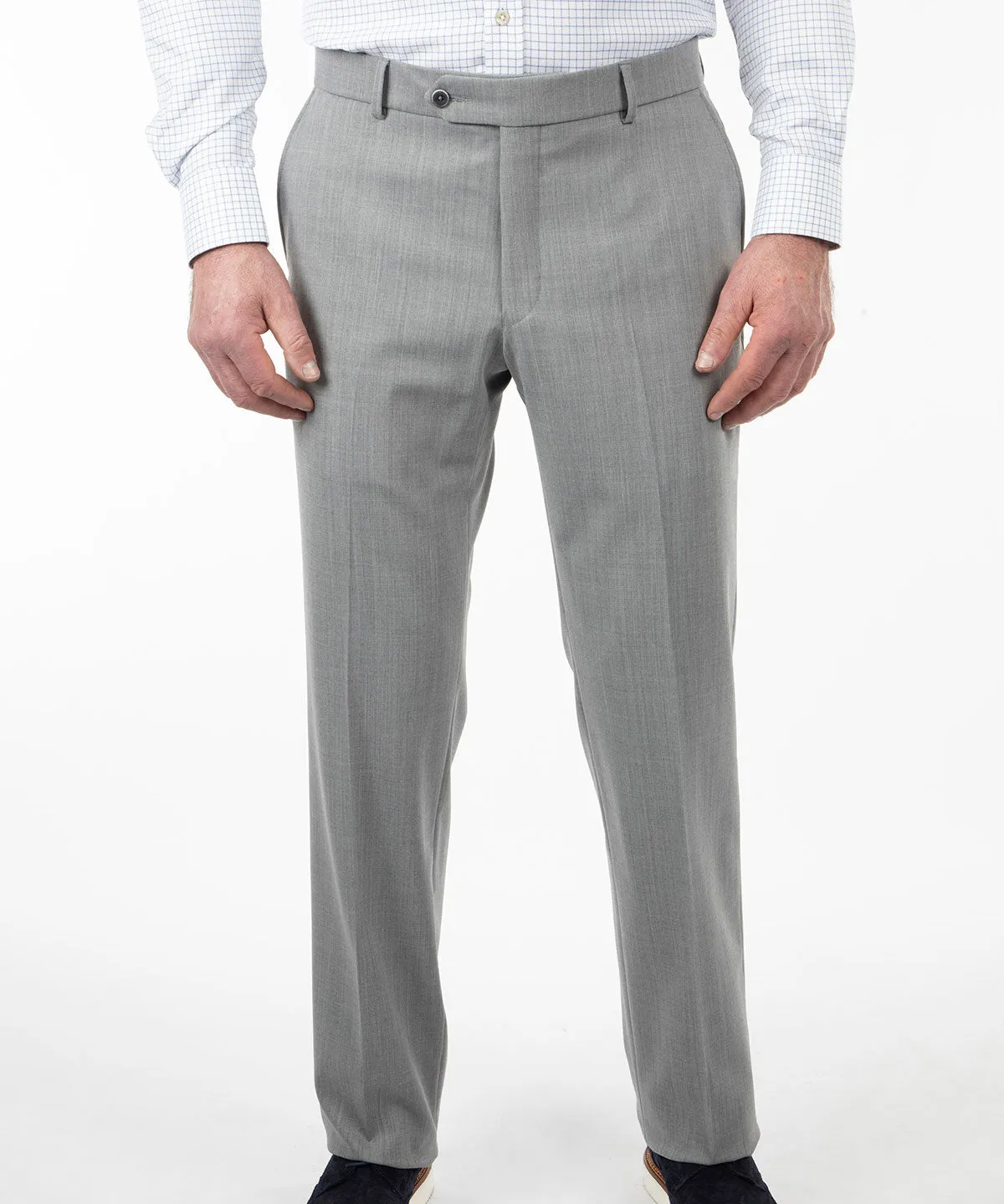 Signature Bi-Stretch Serge Wool Pants