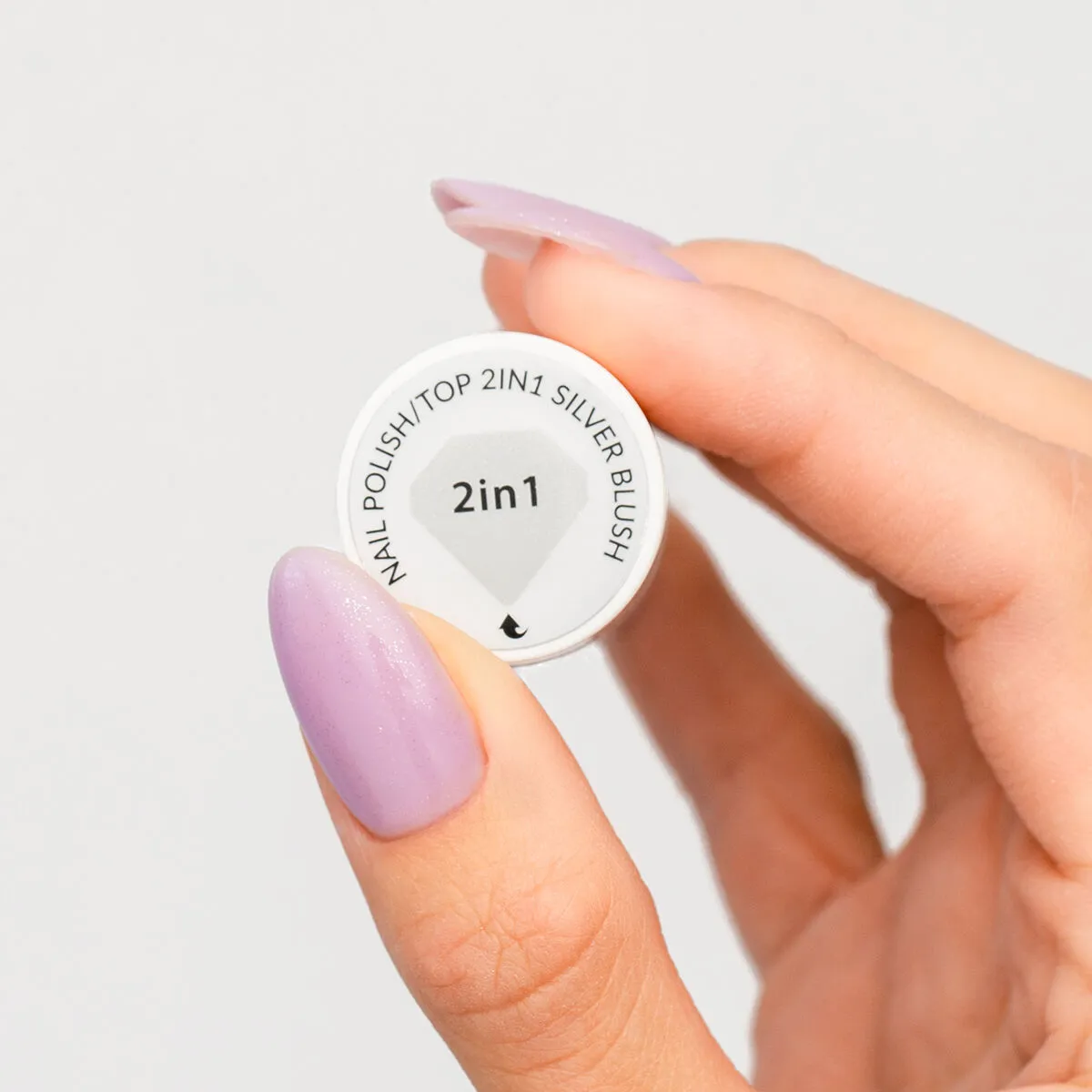 Silver Blush - Color & Top - Alm. Neglelak