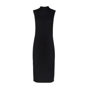 Sleeveless Rib-Dress [Final Sale]
