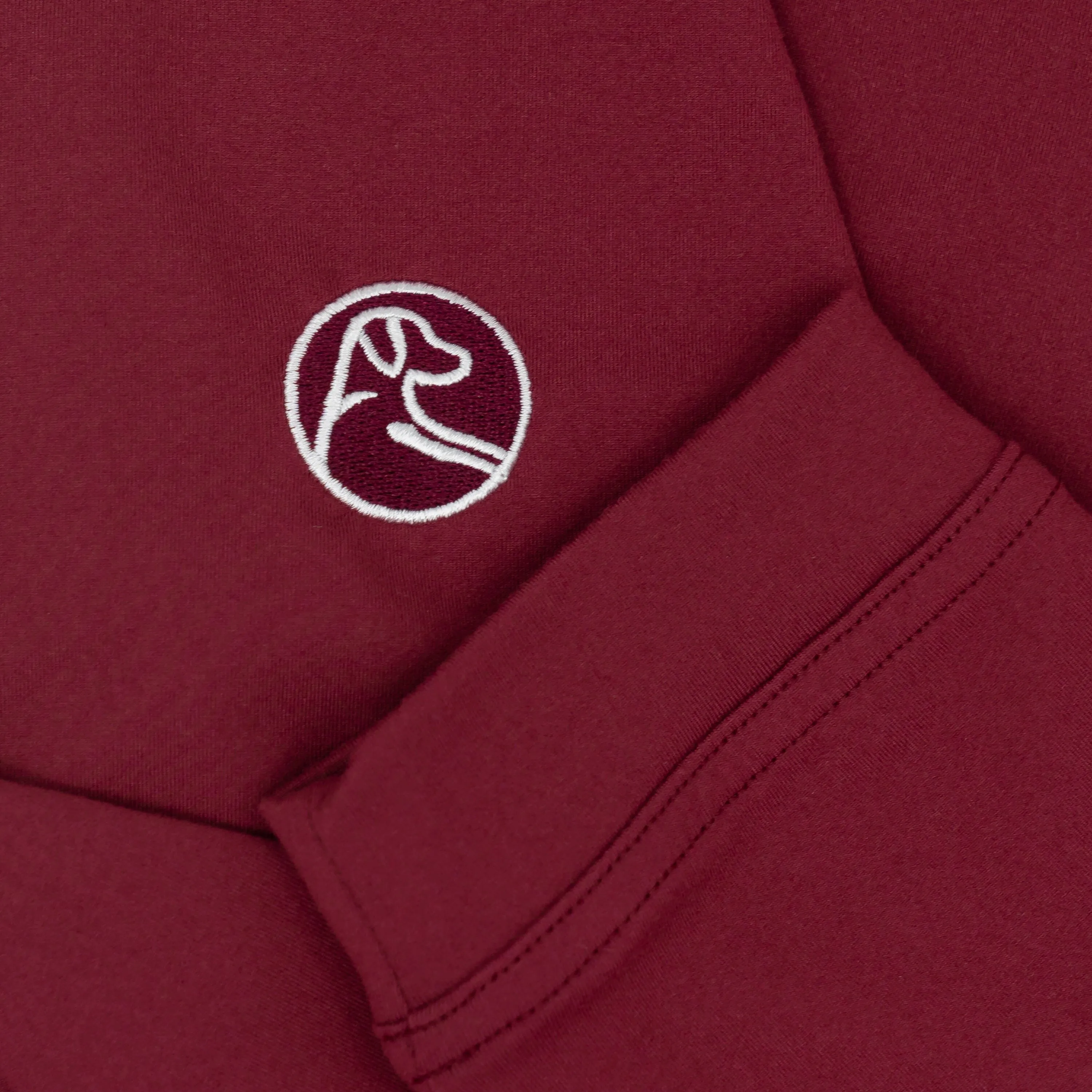 Solid Collegiate Q-Zip - FSU | Solid - Garnet Red - FSU - 1