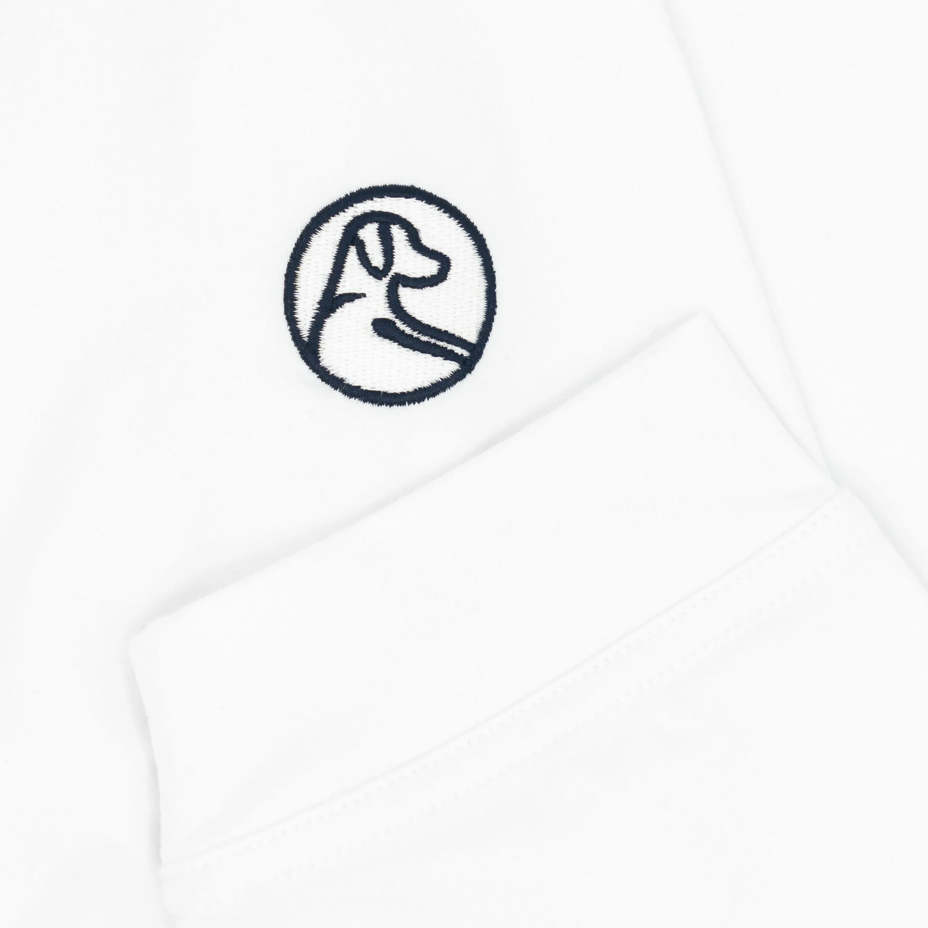 Solid Collegiate Q-Zip - Notre Dame | Solid - White - Notre Dame - 1