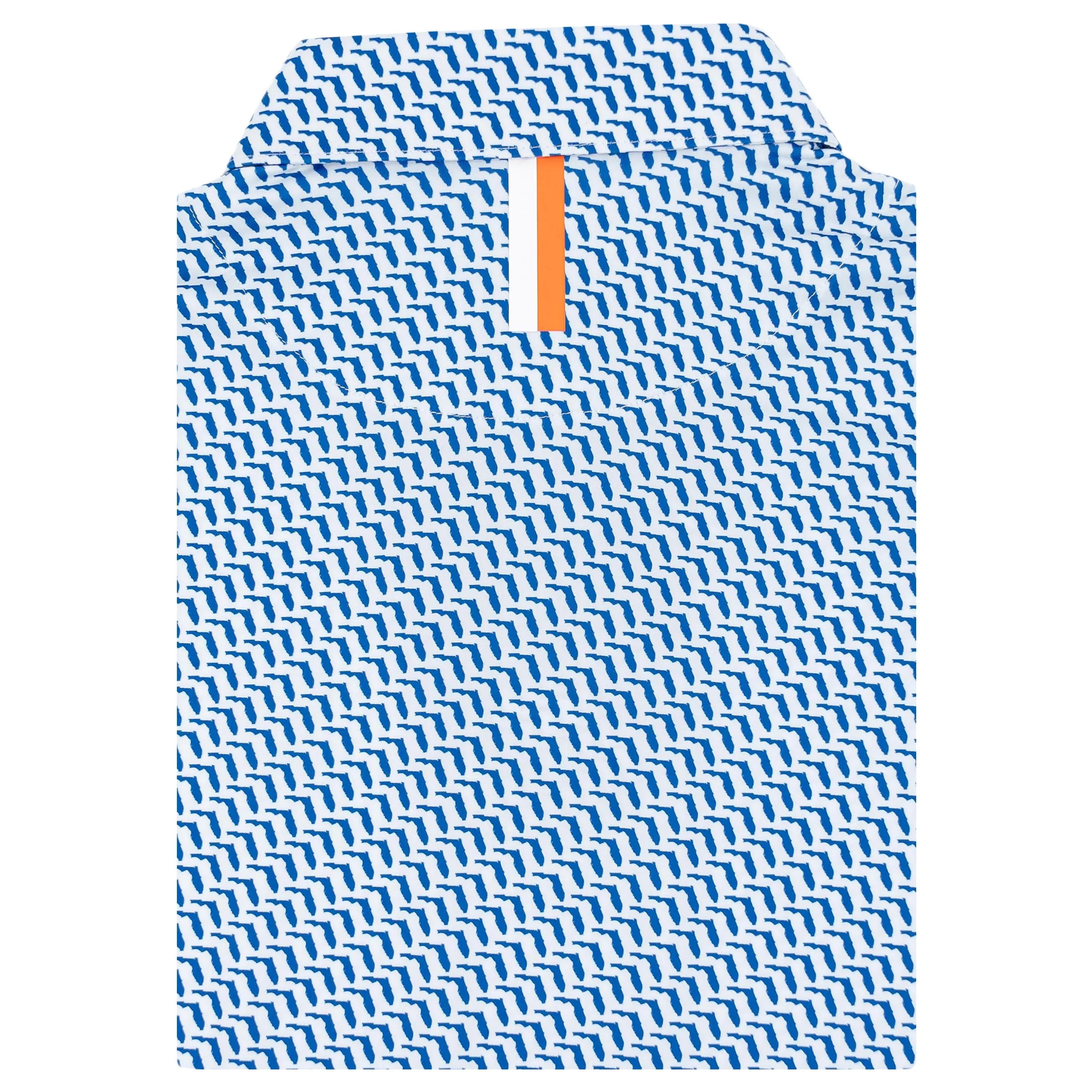 The Florida Man | Performance Polo | The Florida Man - Royal Blue/White