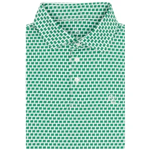 The Oregonian | Performance Polo | The Oregonian - Grass Green/White