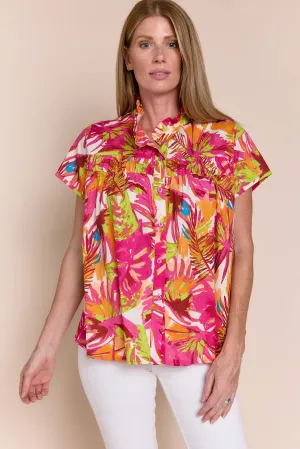 Trena Top-Rosa Tropicale