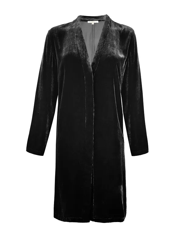 Velvet Duster - Black