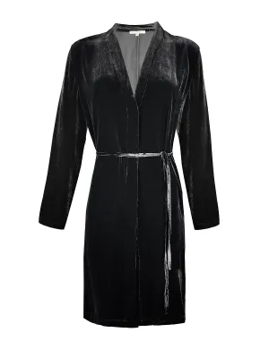 Velvet Duster - Black