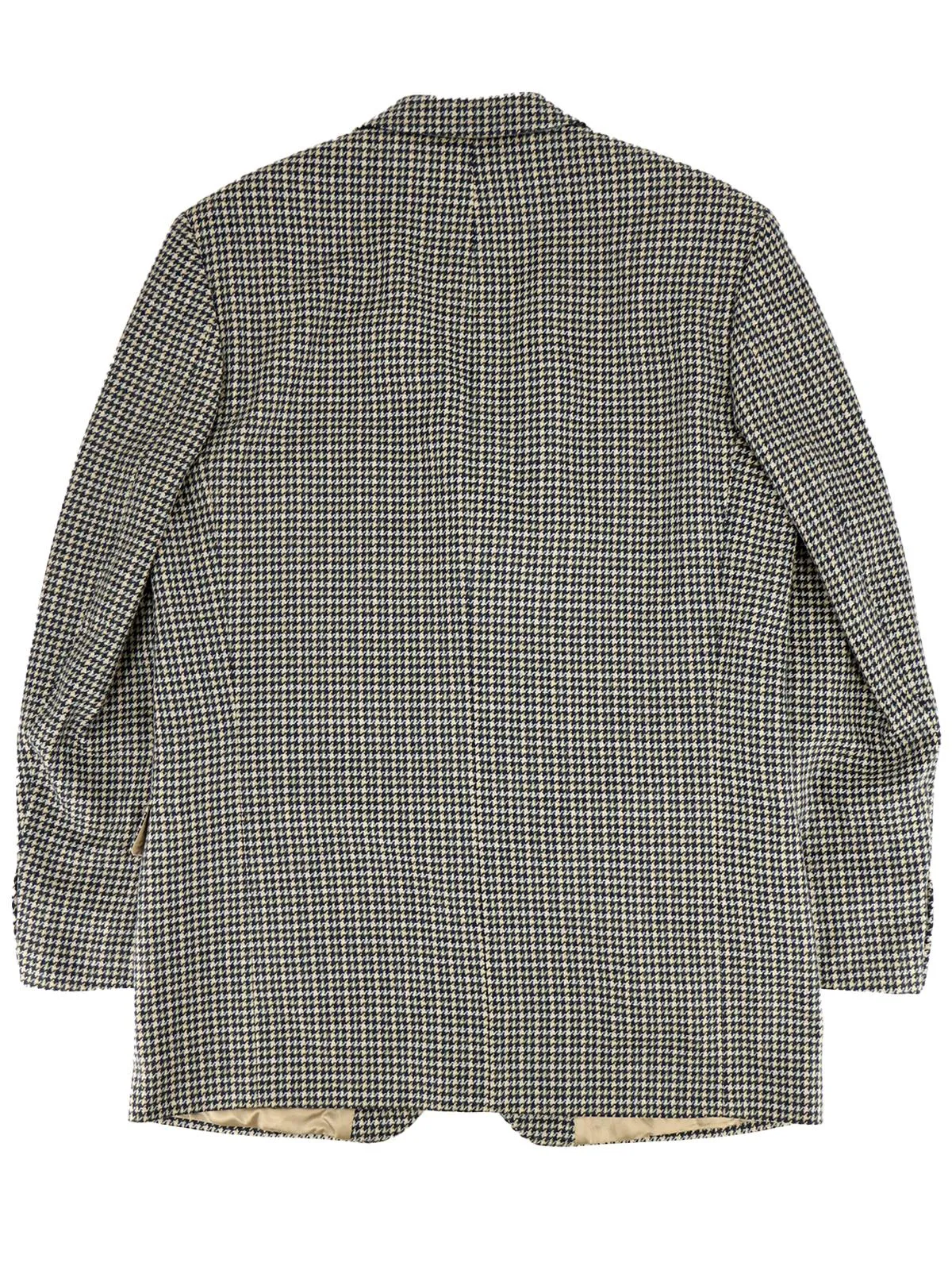 Vintage Hugo Boss Navy Houndstooth Blazer