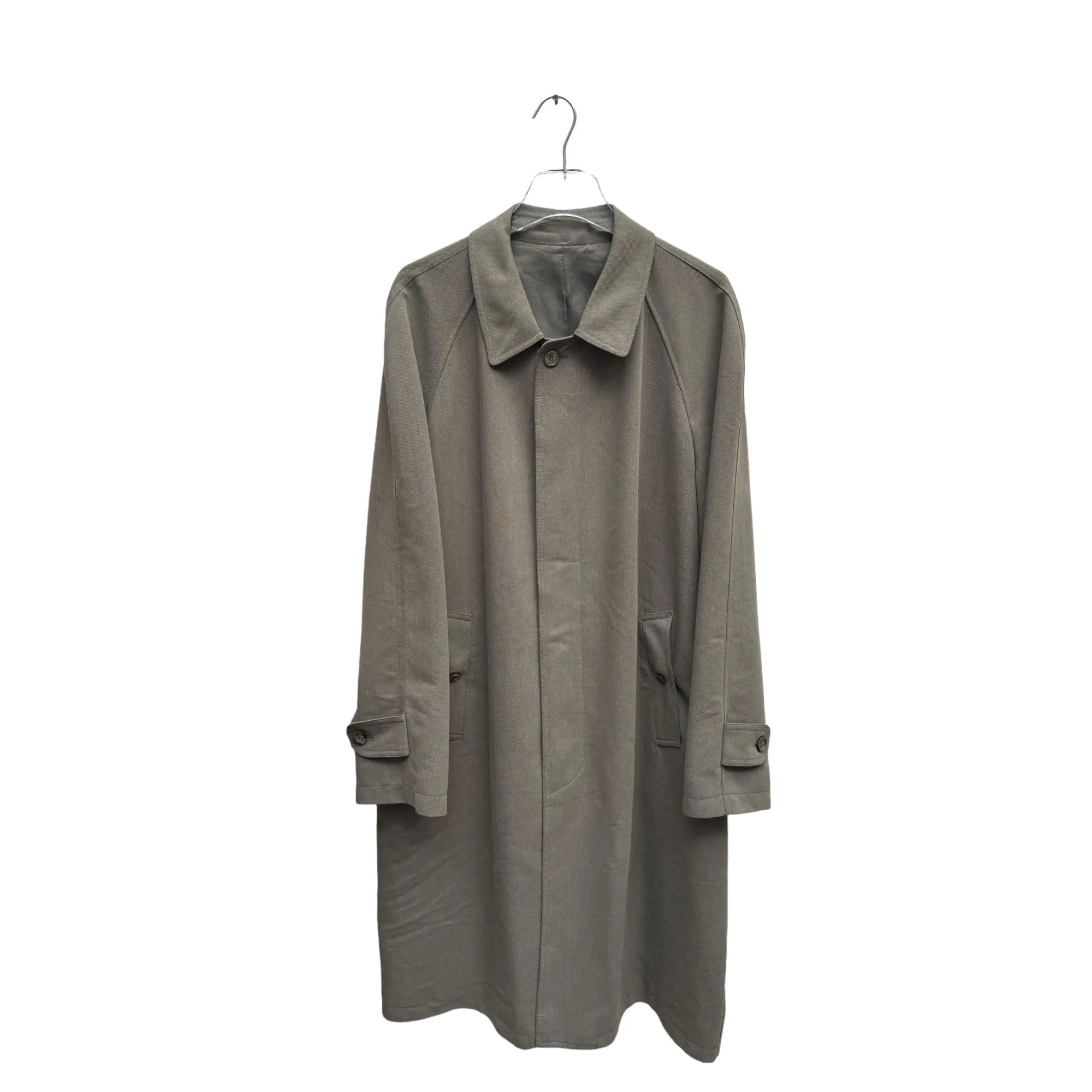 Vintage Kaki Mac Coat Unisex