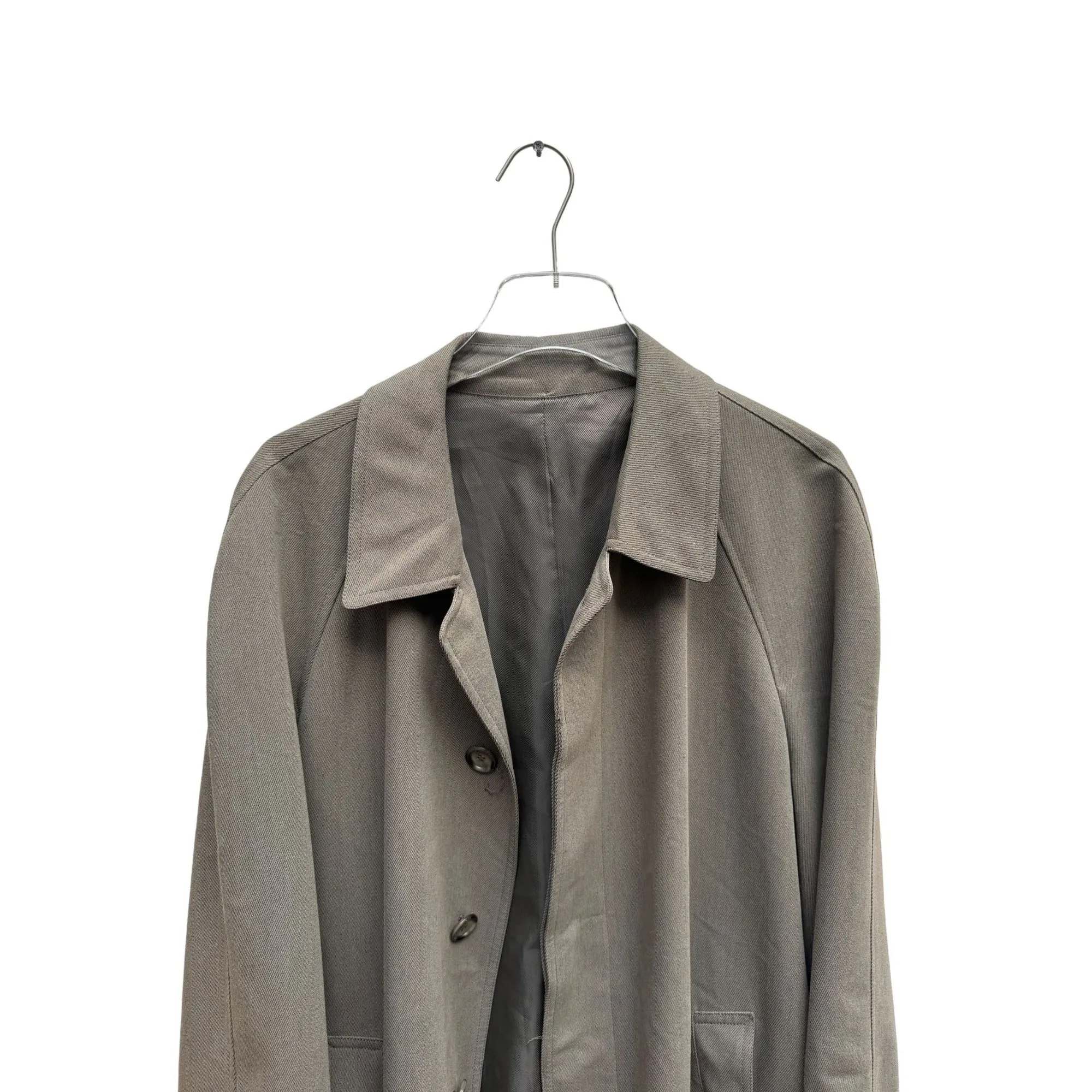 Vintage Kaki Mac Coat Unisex