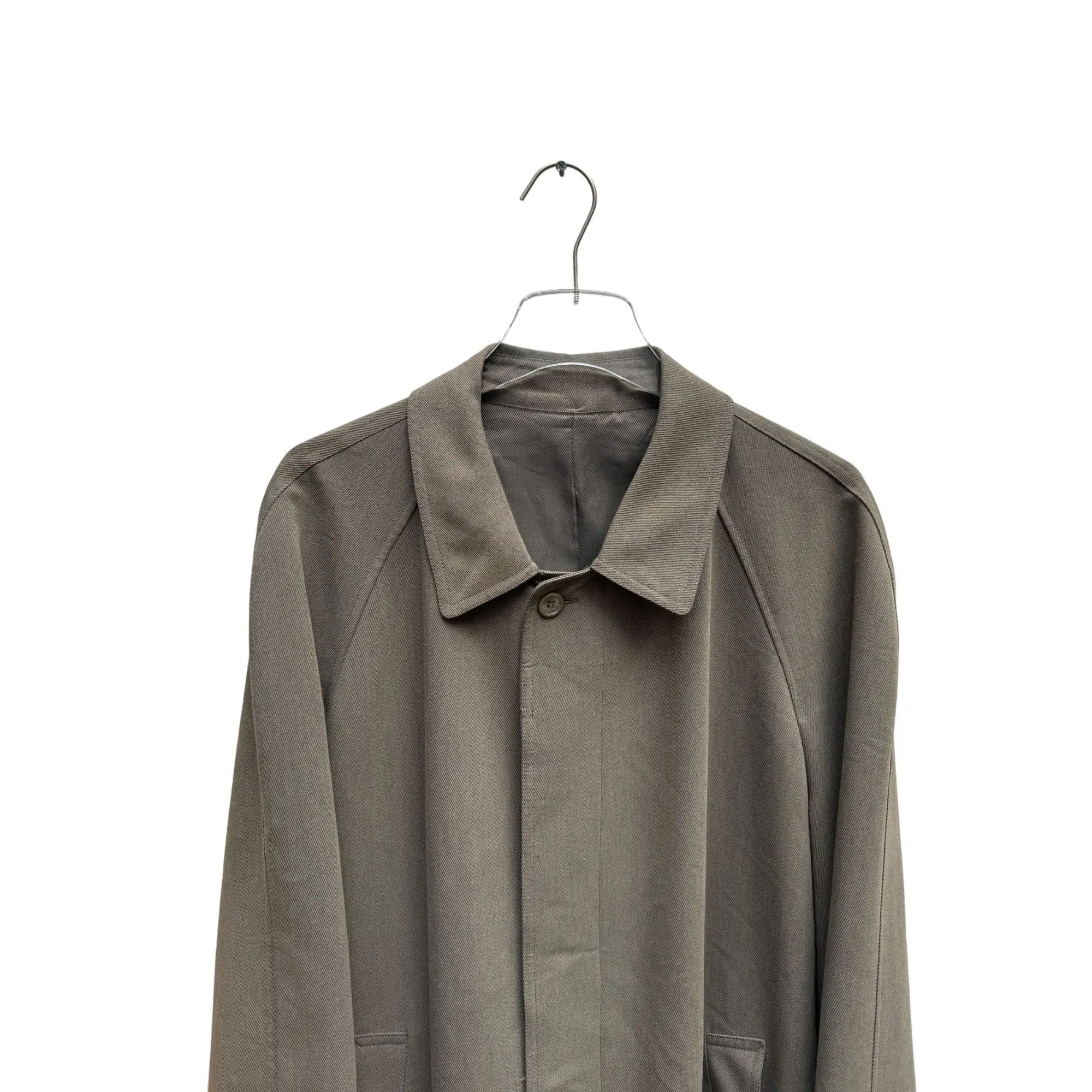 Vintage Kaki Mac Coat Unisex