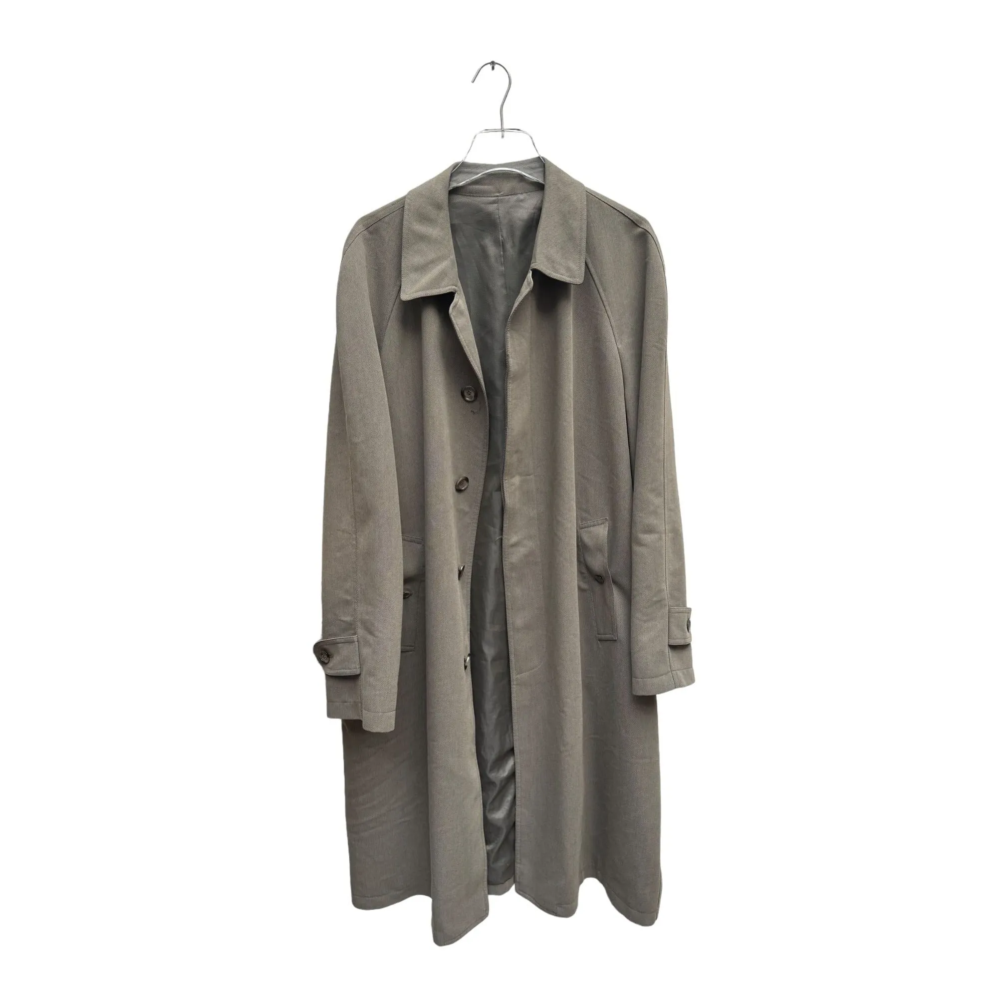 Vintage Kaki Mac Coat Unisex
