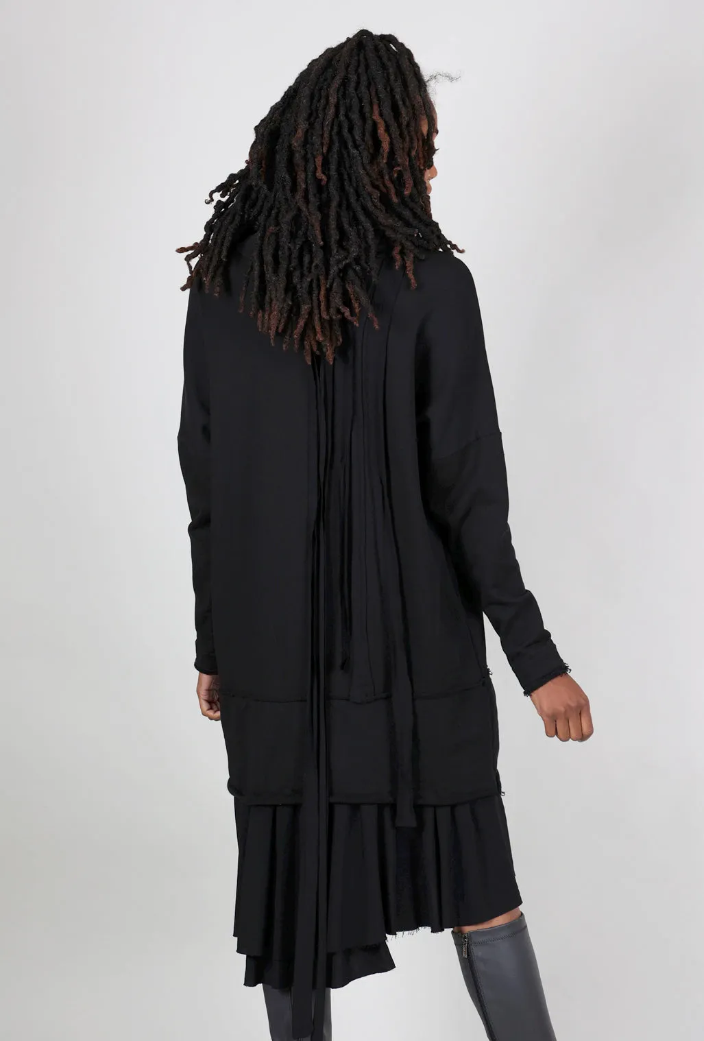 Vivienne Oversized Dress, Black