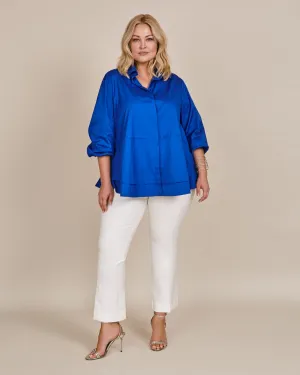 WIKI Blouse | Electric Blue